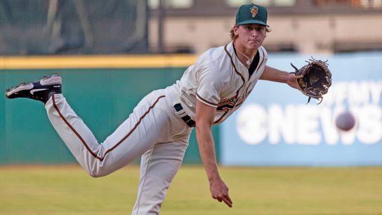 No. 2 prospect Priester shines on the mound Friday night for Greensboro taken in Altoona, Pa. (Pirates)